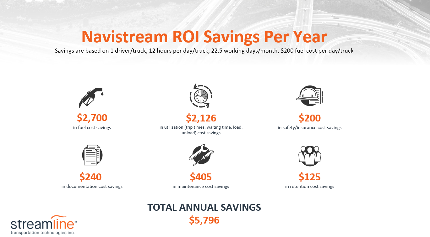 screenshot of Navistream ELD